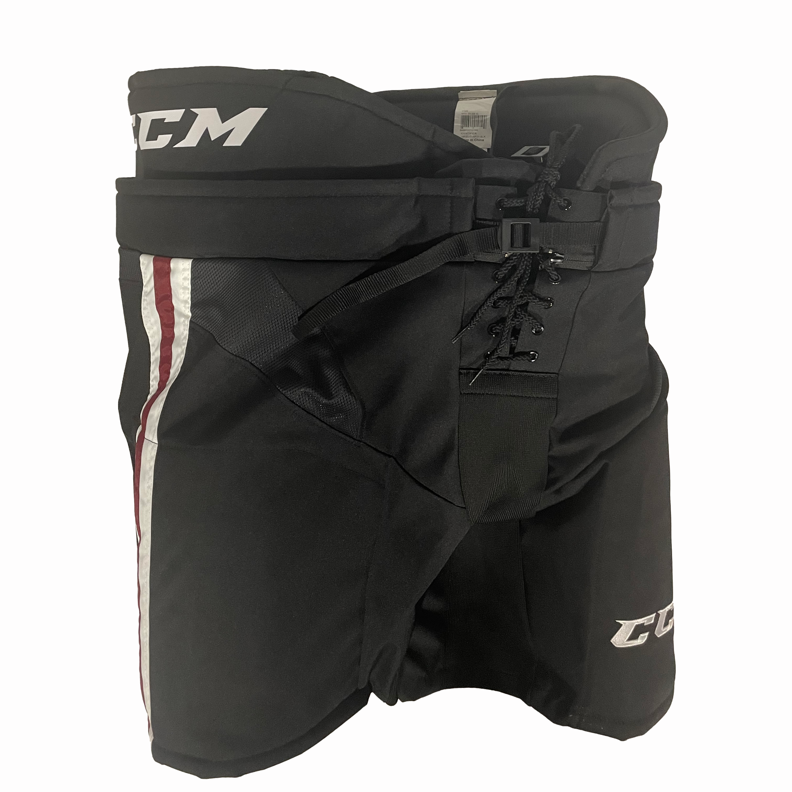 CCM HP31 - Pantalon de hockey OHL Pro Stock (noir/bordeaux)